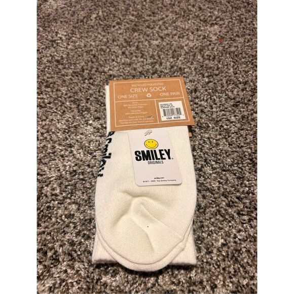 Desert Dreamer X Smiley crew socks C27-42 - Picture 3 of 4